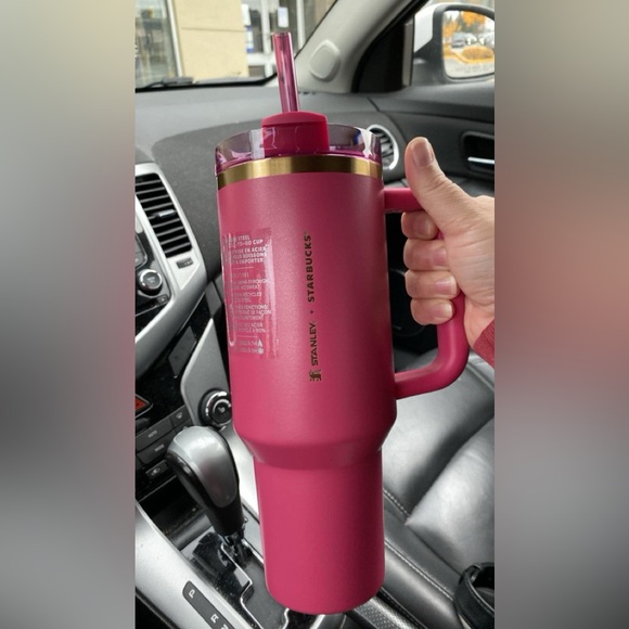 Brand New Starbucks x Stanley Berry 40oz Tumbler Holiday Release - Picture 2 of 2